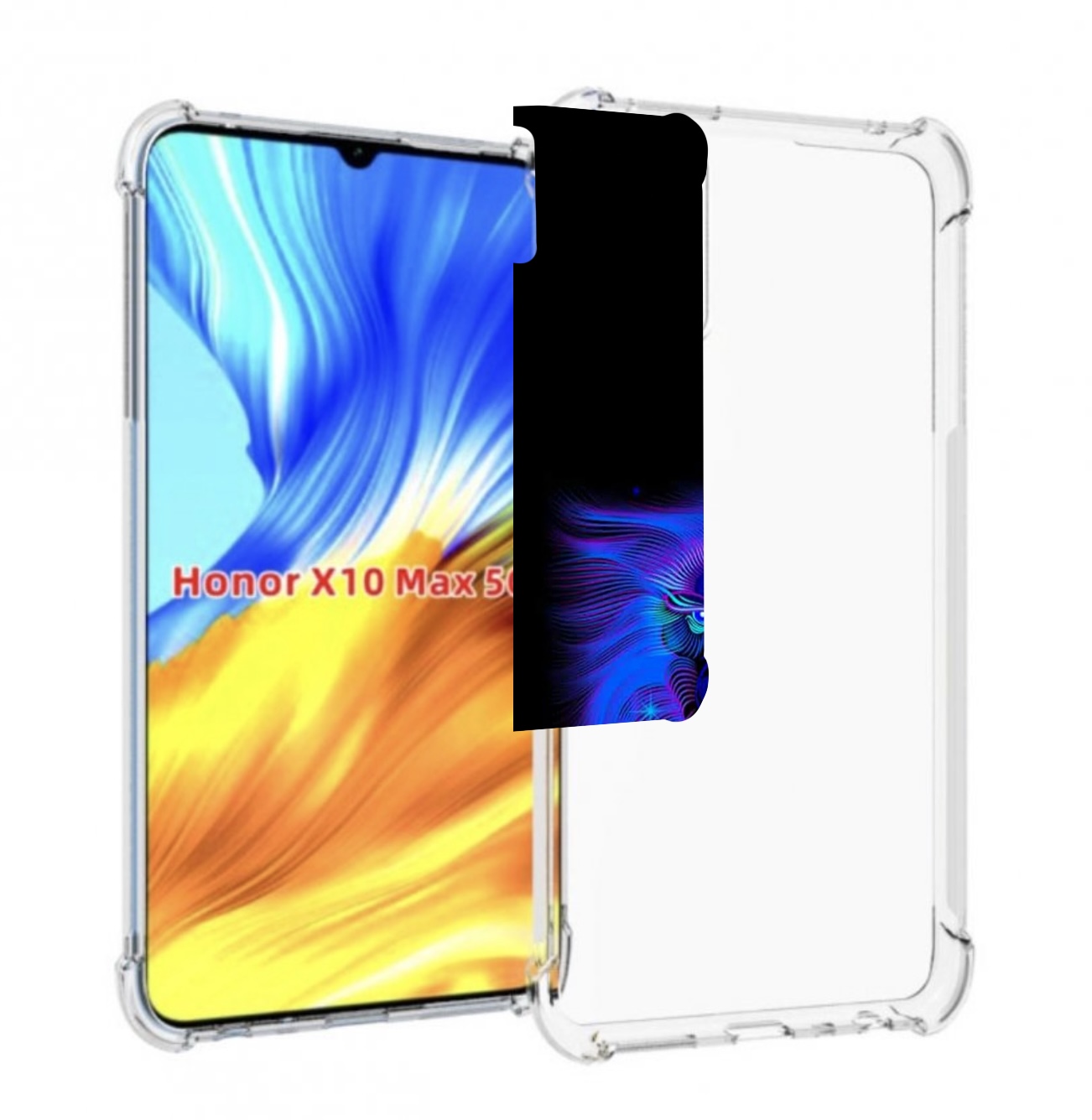 

Чехол MyPads знак-зодиака-лев-3 для Honor X10 Max, Прозрачный, Tocco