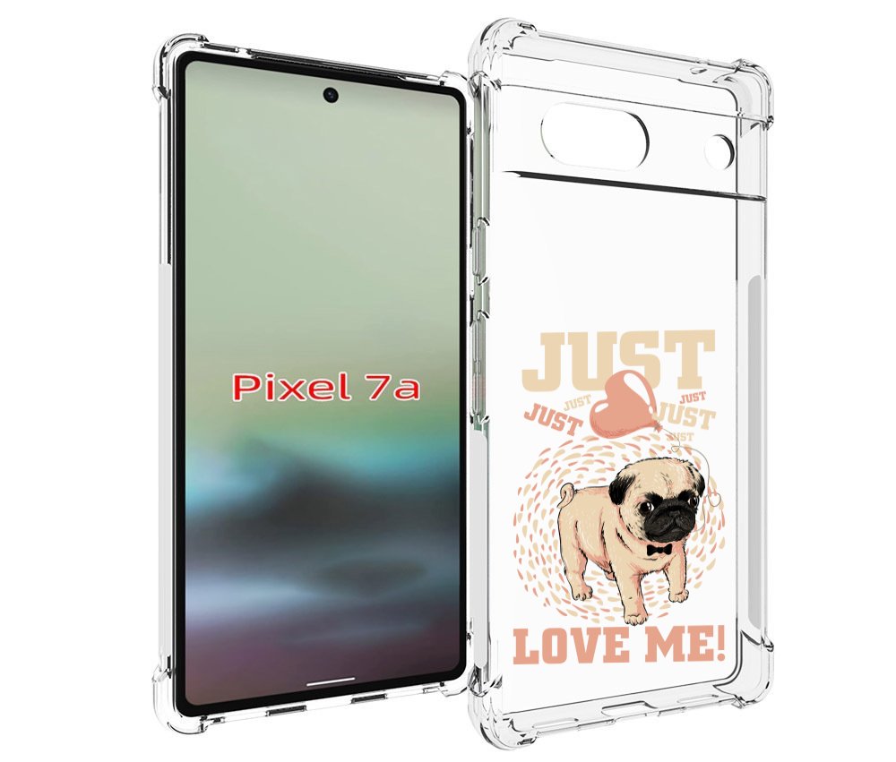 

Чехол MyPads Люби меня для Google Pixel 7A, Tocco