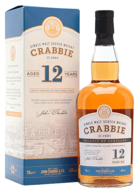 

Виски Crabbie's Single Malt Scotch Whisky 12 y.o. (gift box)