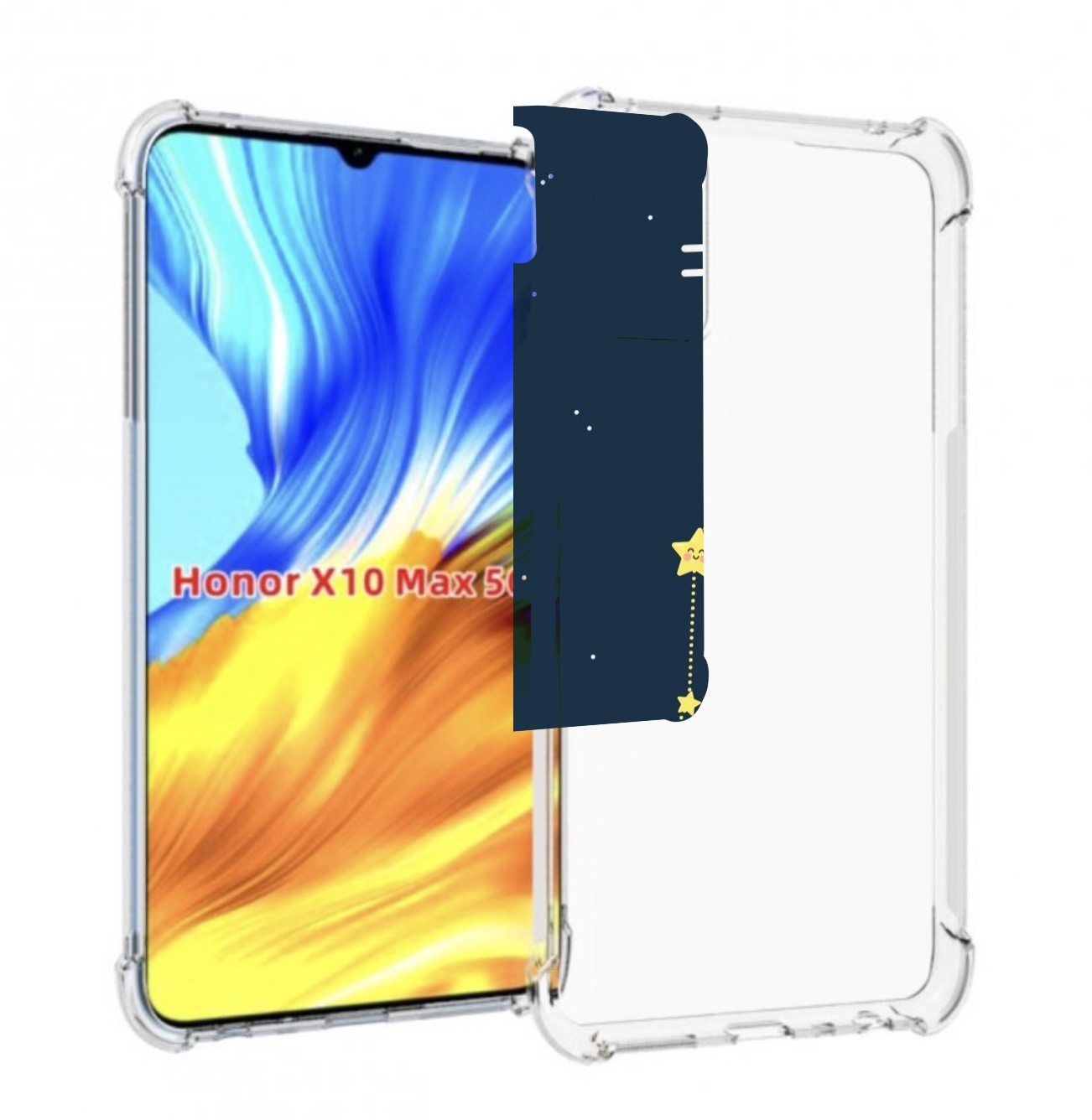 

Чехол MyPads знак-зодиака-весы-1 для Honor X10 Max, Прозрачный, Tocco