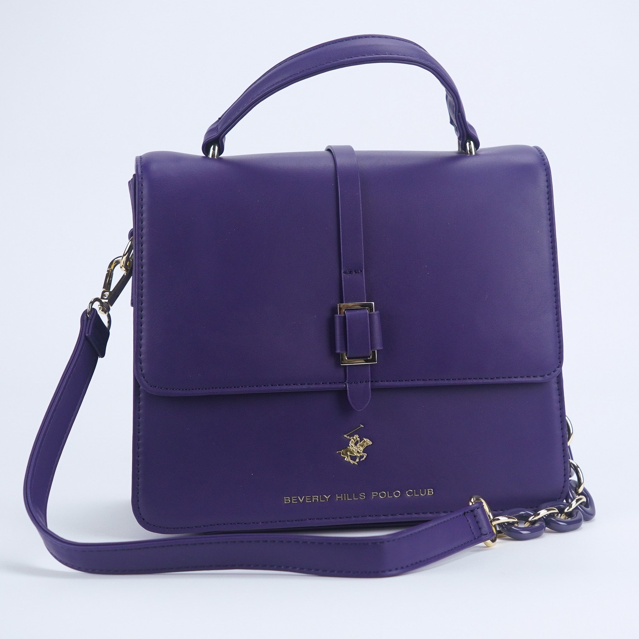 

Сумка женская Beverly Hills Polo Club BH-3252, баклажановый, Фиолетовый, BH-3252