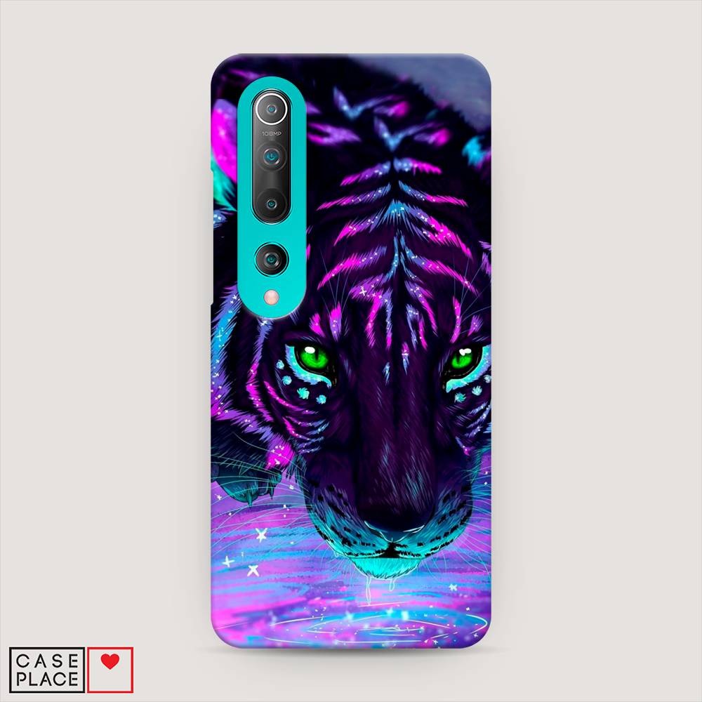 

Пластиковый чехол "Волшебный тигр" на Xiaomi Mi 10 Pro, 37820-1