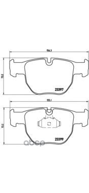 

Колодки Пер. Land Rover Range Rover Iii Lm 03/02-08/12 Brembo арт. P44012