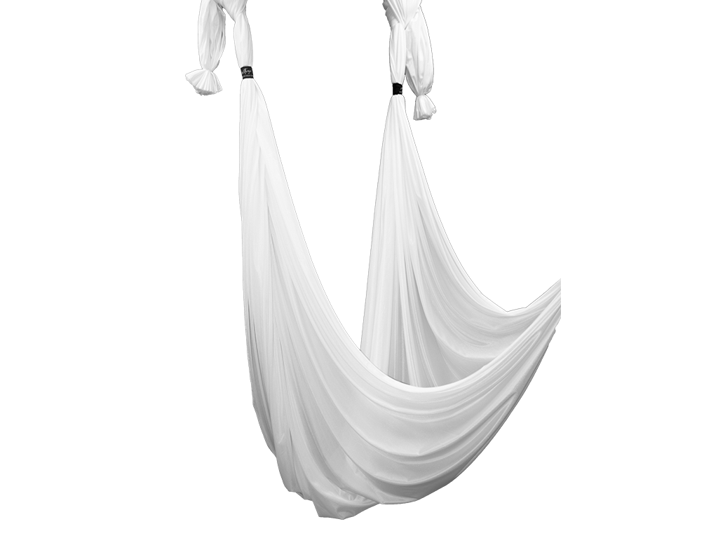 Гамак для йоги AGYoga Antigravity Комплект Белый