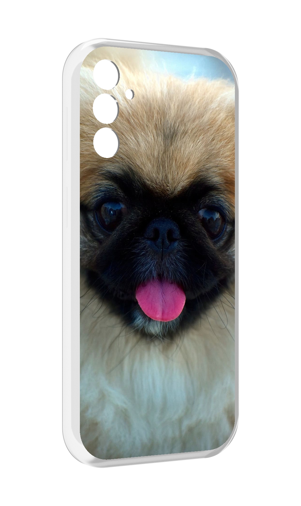 

Чехол MyPads пекинез для Samsung Galaxy M13, Прозрачный, Tocco