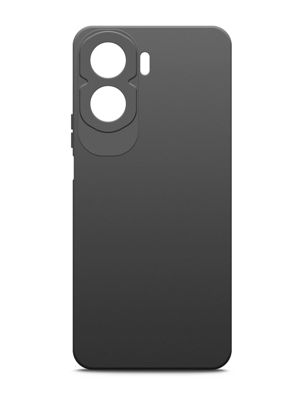 Чехол Brozo на Honor 90 Lite, с силиконом Soft touch, черный