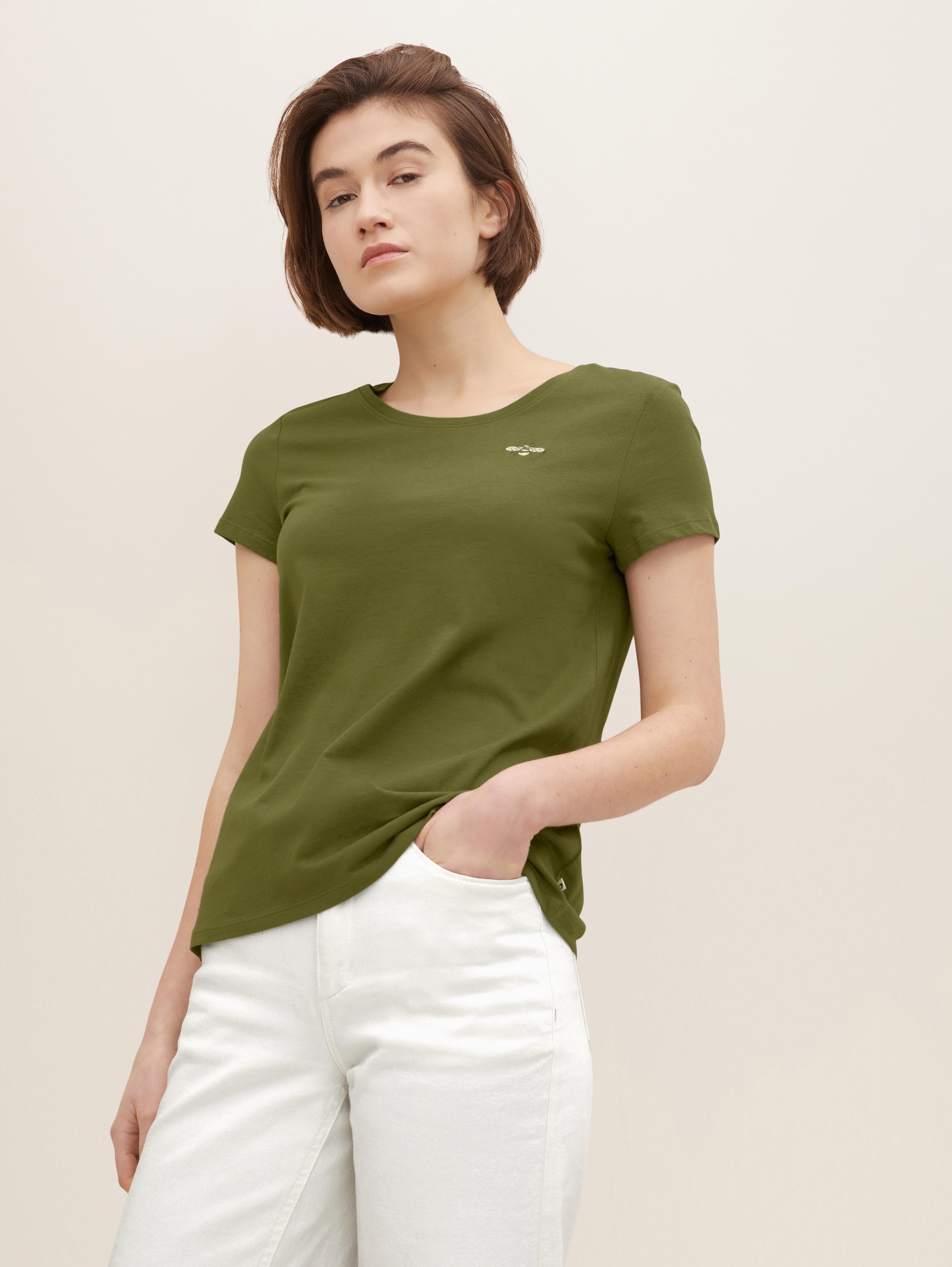 

Футболка женская TOM TAILOR 1030183 зеленая XL, 1030183
