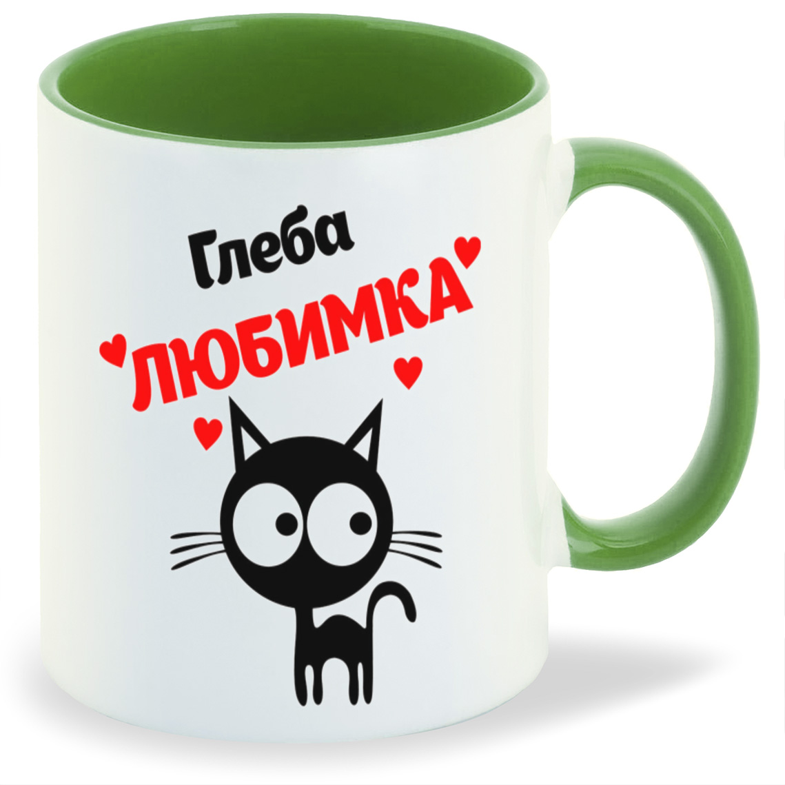 

Кружка CoolPodarok Глеба любимка, Глеба любимка