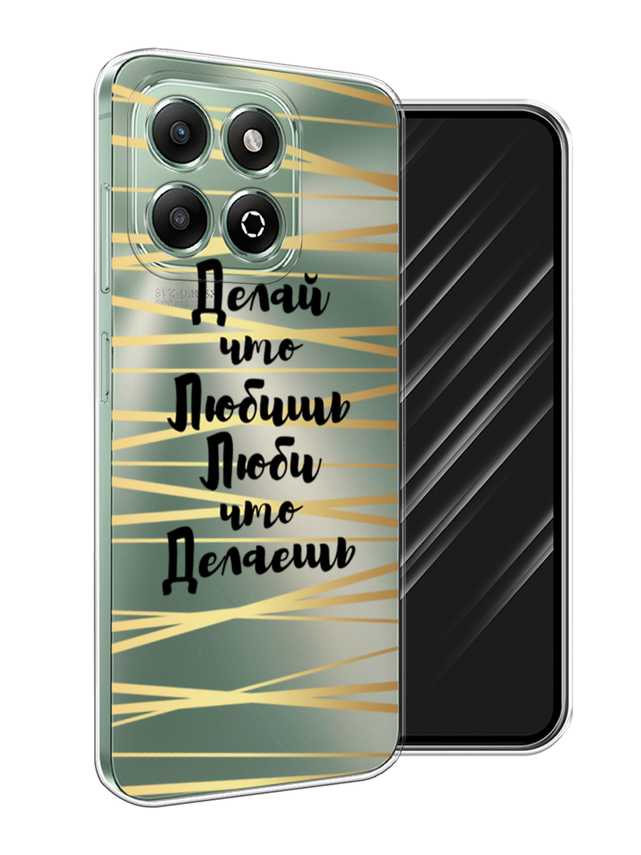 

Чехол Awog на Honor X6b "Делай что любишь", Золотистый;черный, 6124950-1