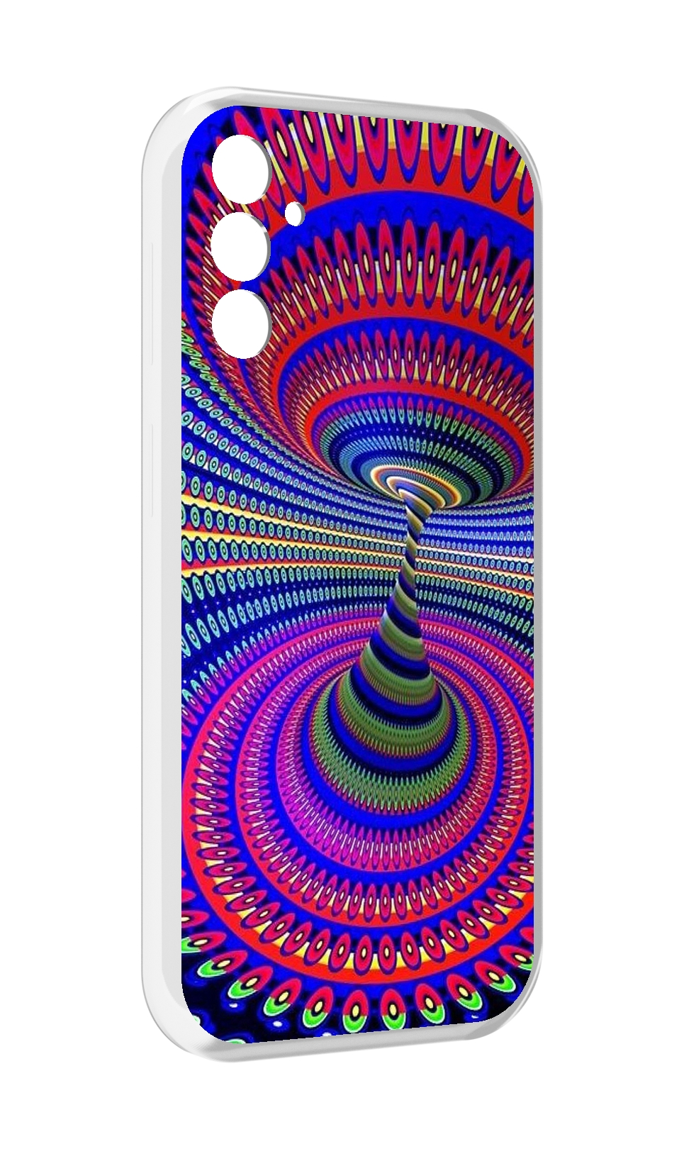 

Чехол MyPads оптическая иллюзия для Samsung Galaxy M13, Прозрачный, Tocco