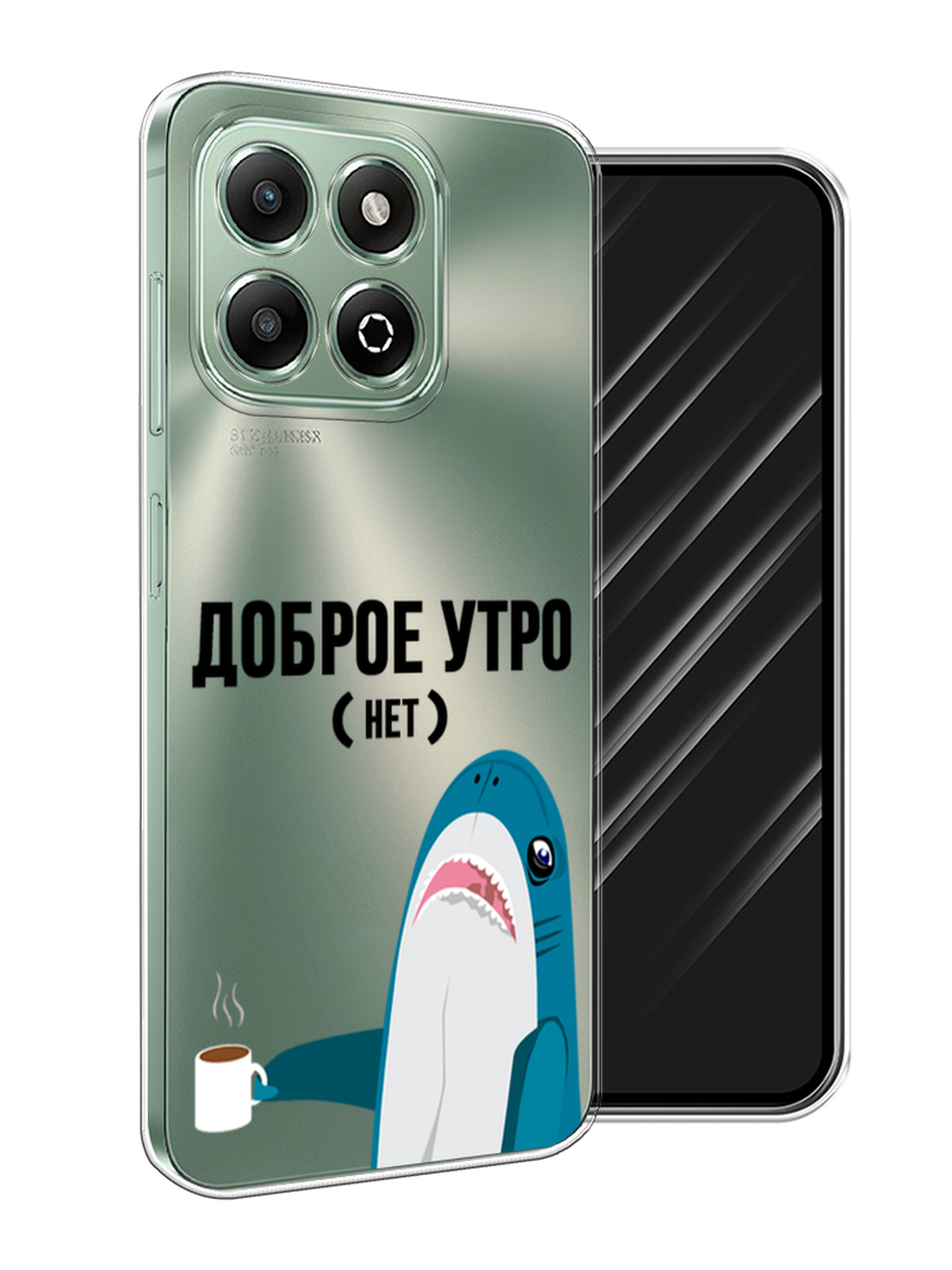 

Чехол Awog на Honor X6b "Доброе утро", Синий;белый;черный, 6124950-1