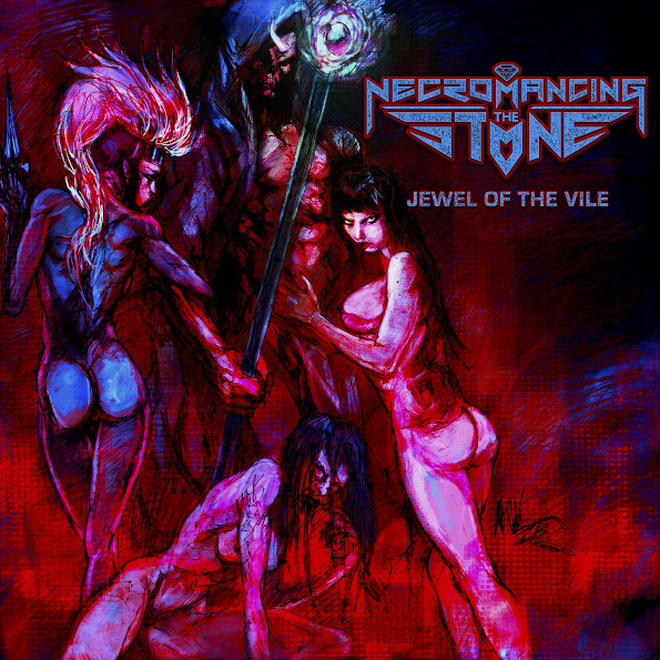 

Necromancing The Stone / Jewel Of The Vile (RU)(CD)