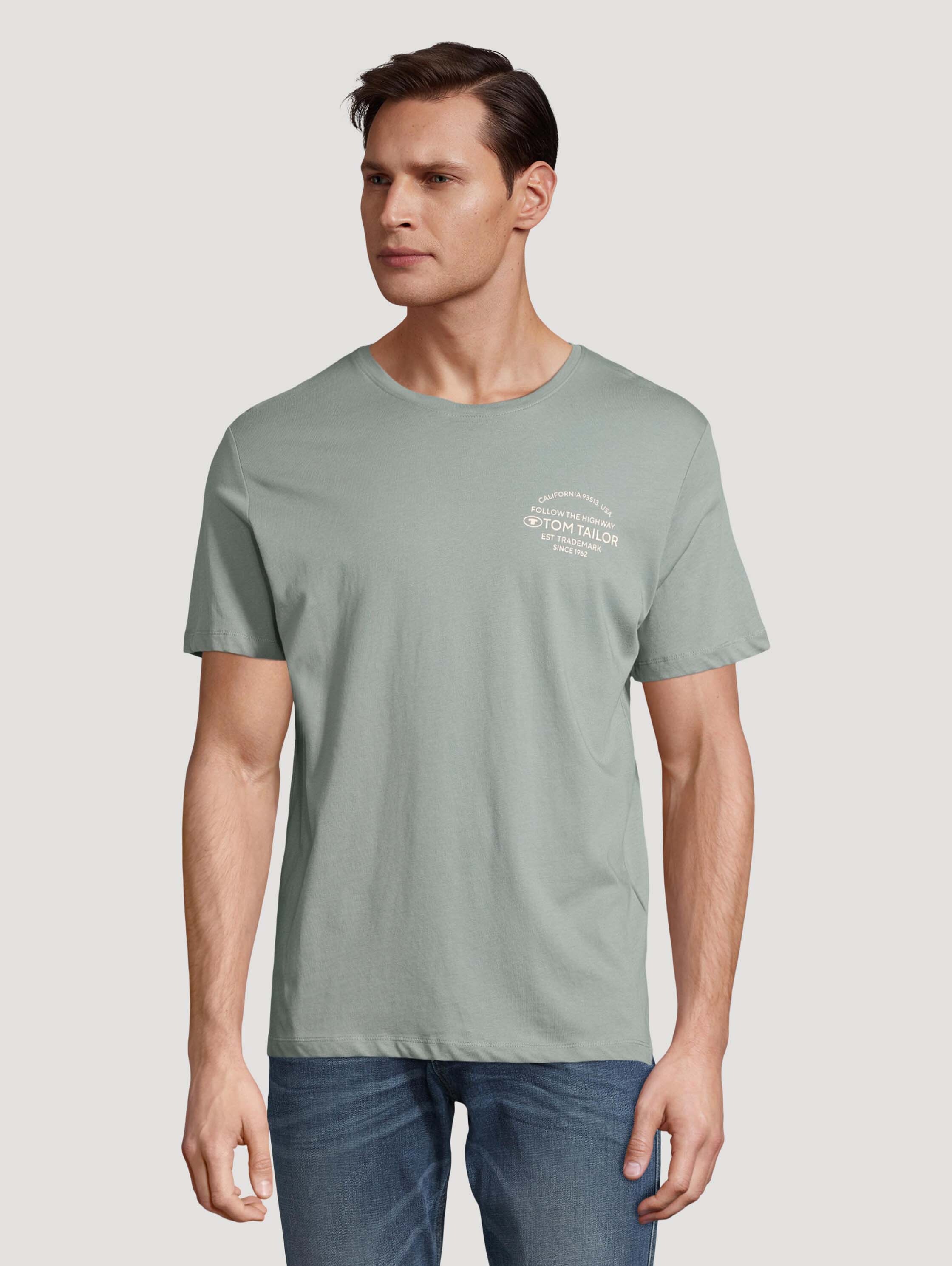 

Футболка мужская TOM TAILOR 1031885 зеленая XL, 1031885