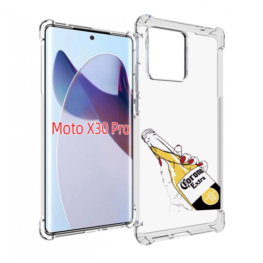

Чехол MyPads корона екстра для Motorola Moto X30 Pro, Прозрачный, Tocco