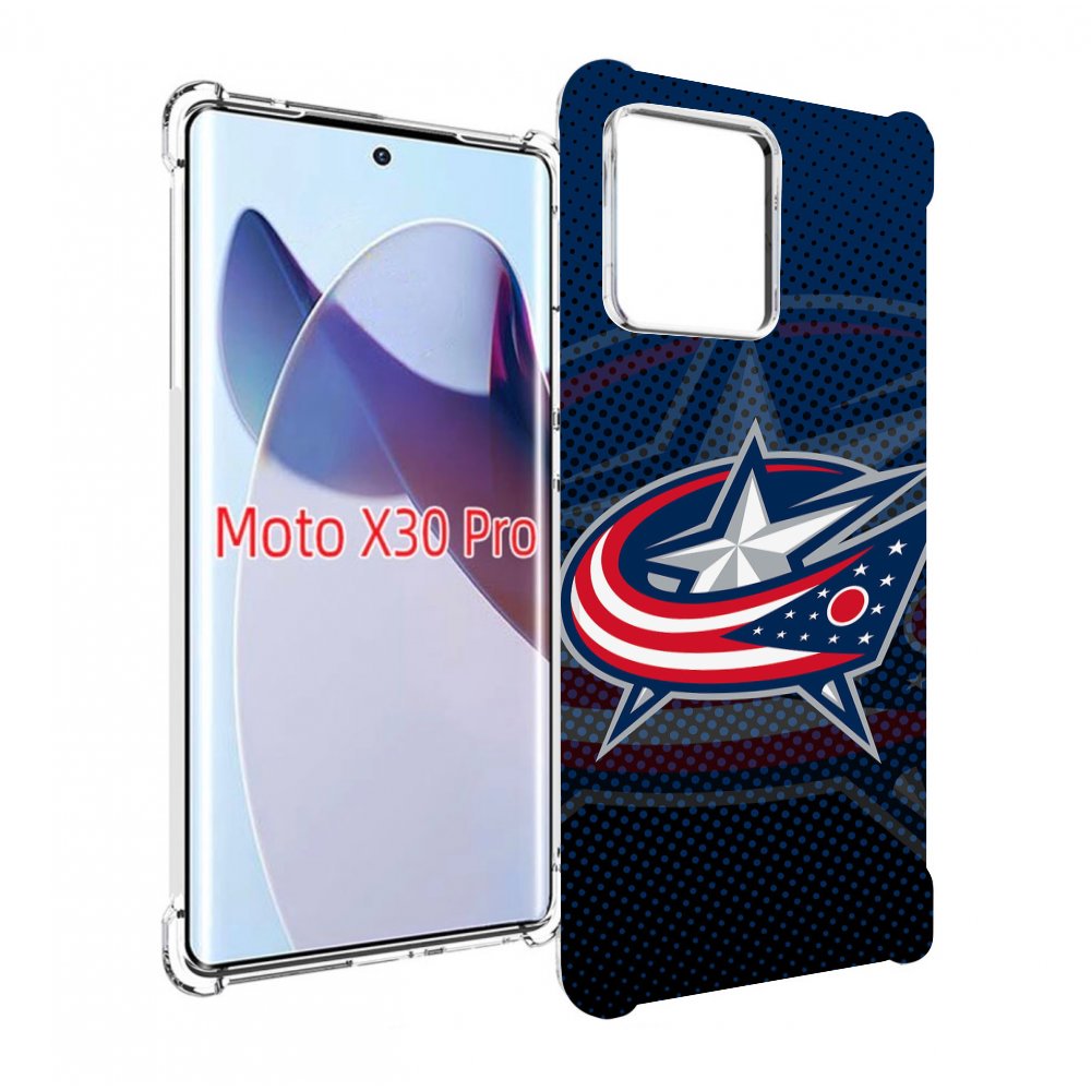 

Чехол MyPads коламбус блю джекетс для Motorola Moto X30 Pro, Прозрачный, Tocco