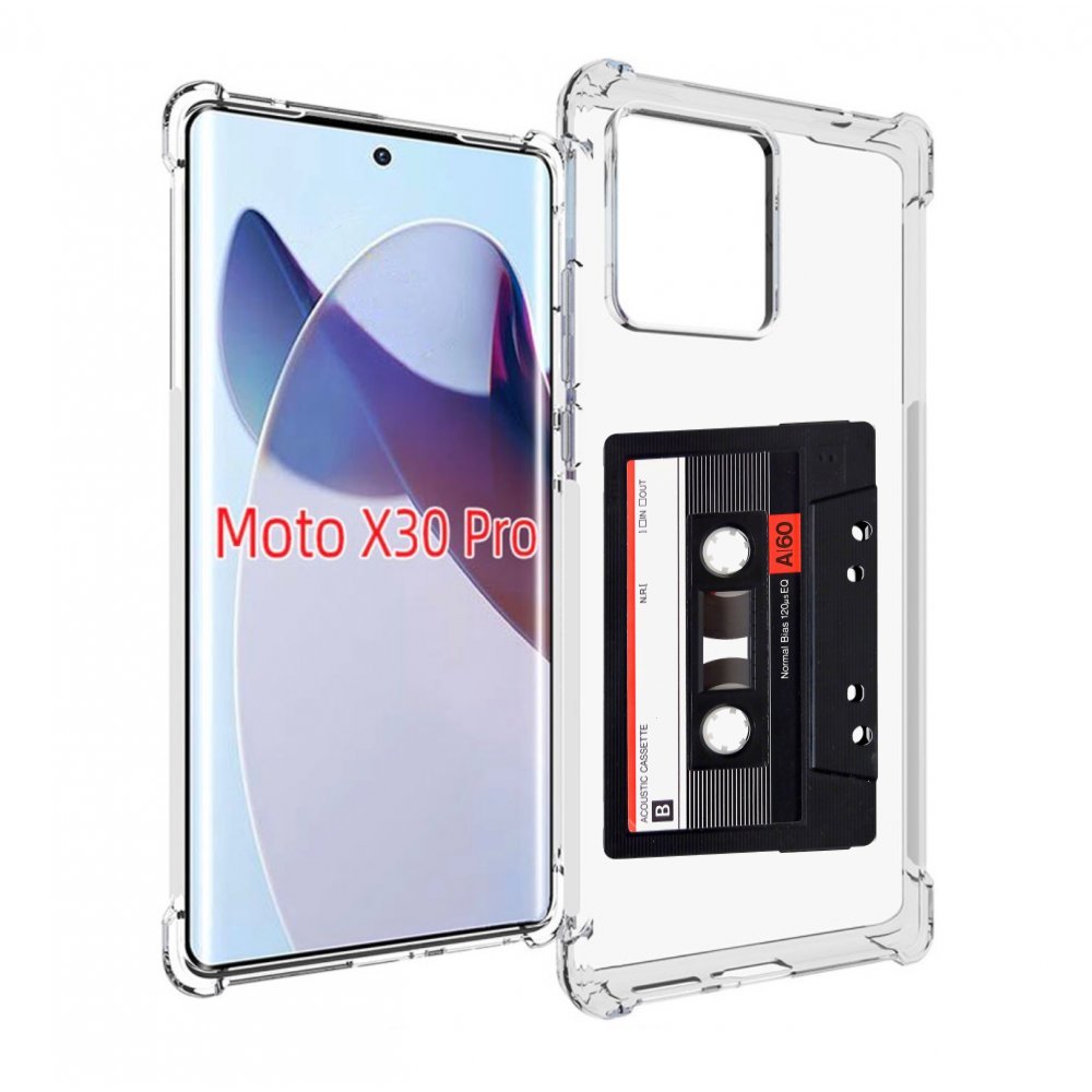 

Чехол MyPads касета для Motorola Moto X30 Pro, Прозрачный, Tocco