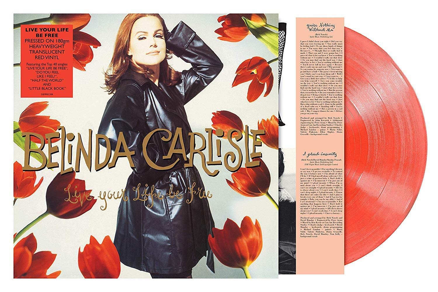

Виниловая пластинка Carlisle Belinda Live Your Life Be Free (Red) (Винил)