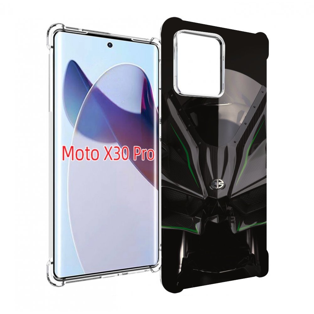 

Чехол MyPads кавасаки мото для Motorola Moto X30 Pro, Прозрачный, Tocco