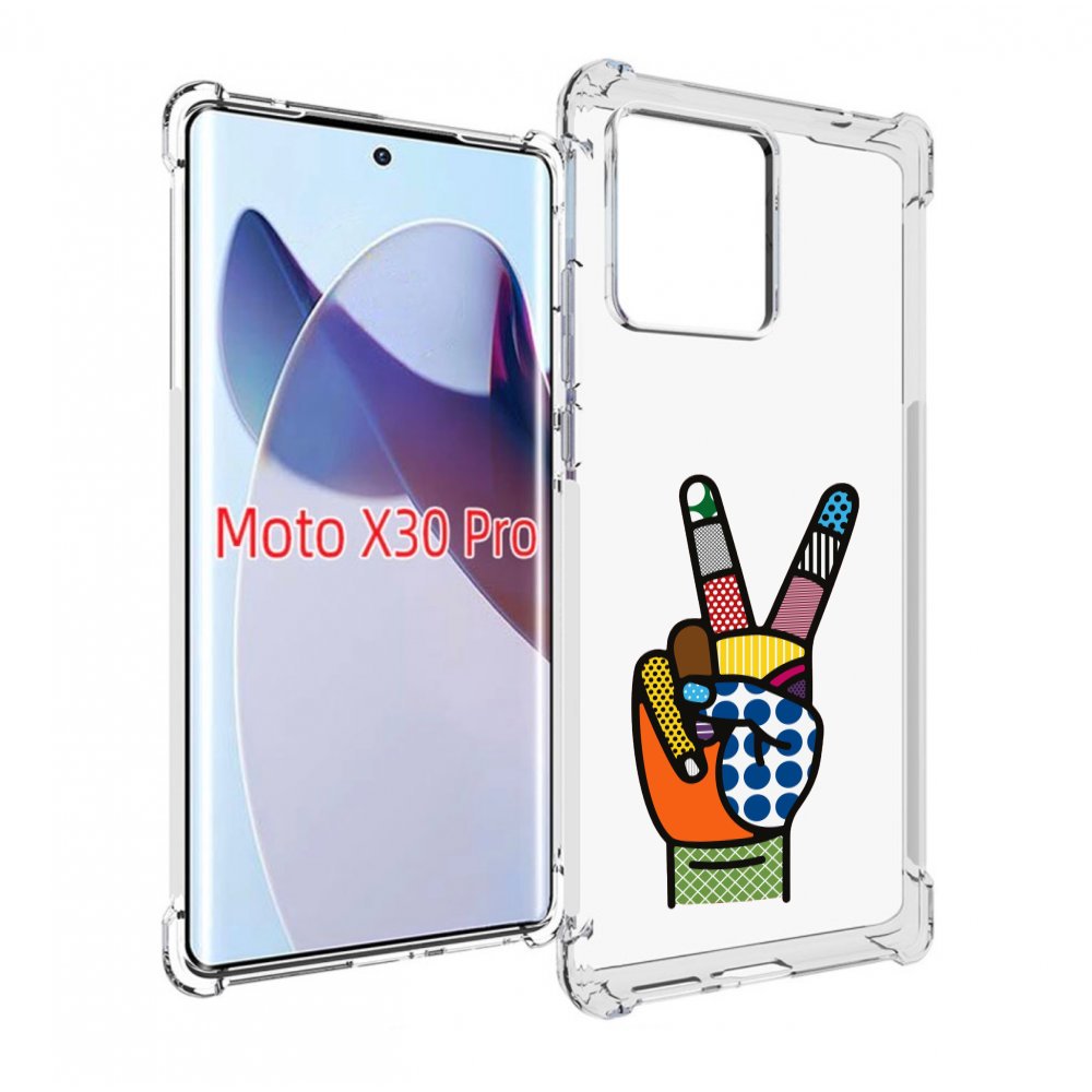 

Чехол MyPads йоу пальчики для Motorola Moto X30 Pro, Прозрачный, Tocco