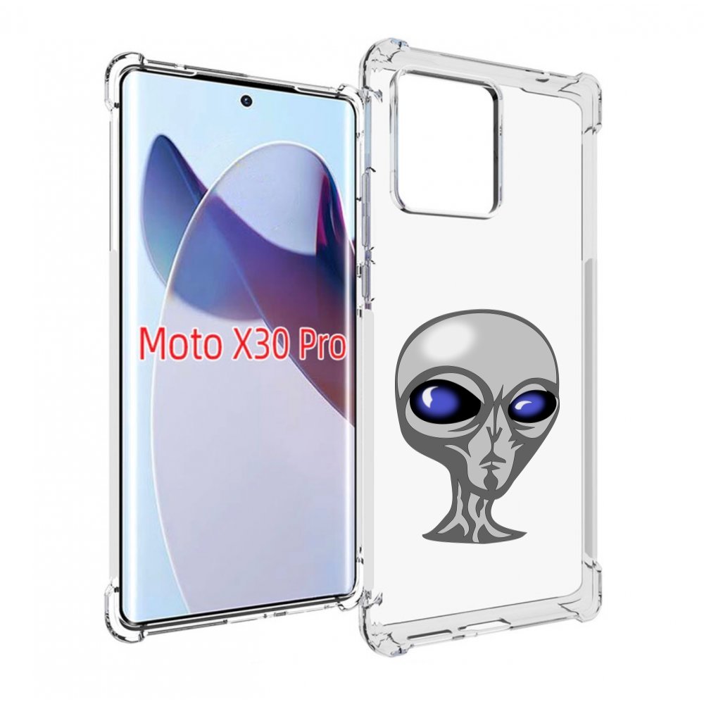 

Чехол MyPads инопланетянин для Motorola Moto X30 Pro, Прозрачный, Tocco