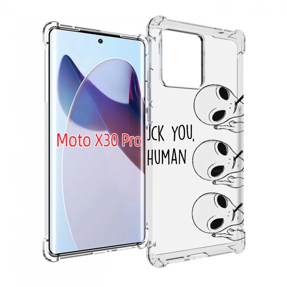 

Чехол MyPads инопланетяне для Motorola Moto X30 Pro, Прозрачный, Tocco
