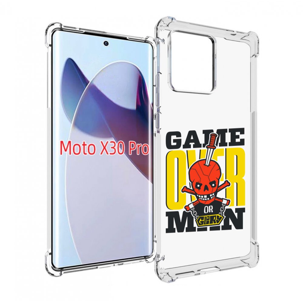 

Чехол MyPads игра-окончена-парень для Motorola Moto X30 Pro, Прозрачный, Tocco