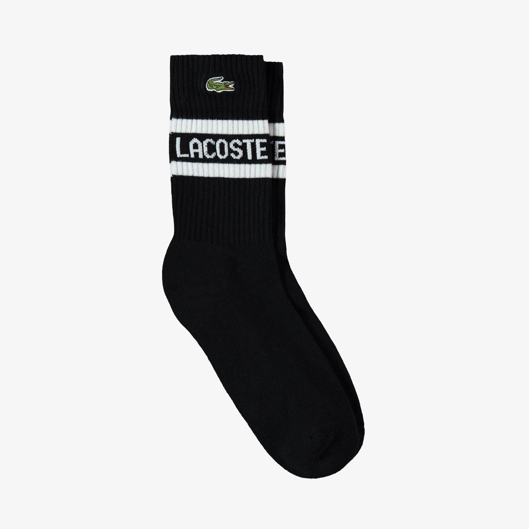 

Носки мужские Lacoste RA5401258 черные 6 UK, RA5401258