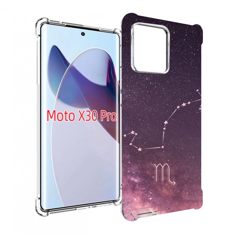 

Чехол MyPads знак зодиака скорпион 4 для Motorola Moto X30 Pro, Прозрачный, Tocco