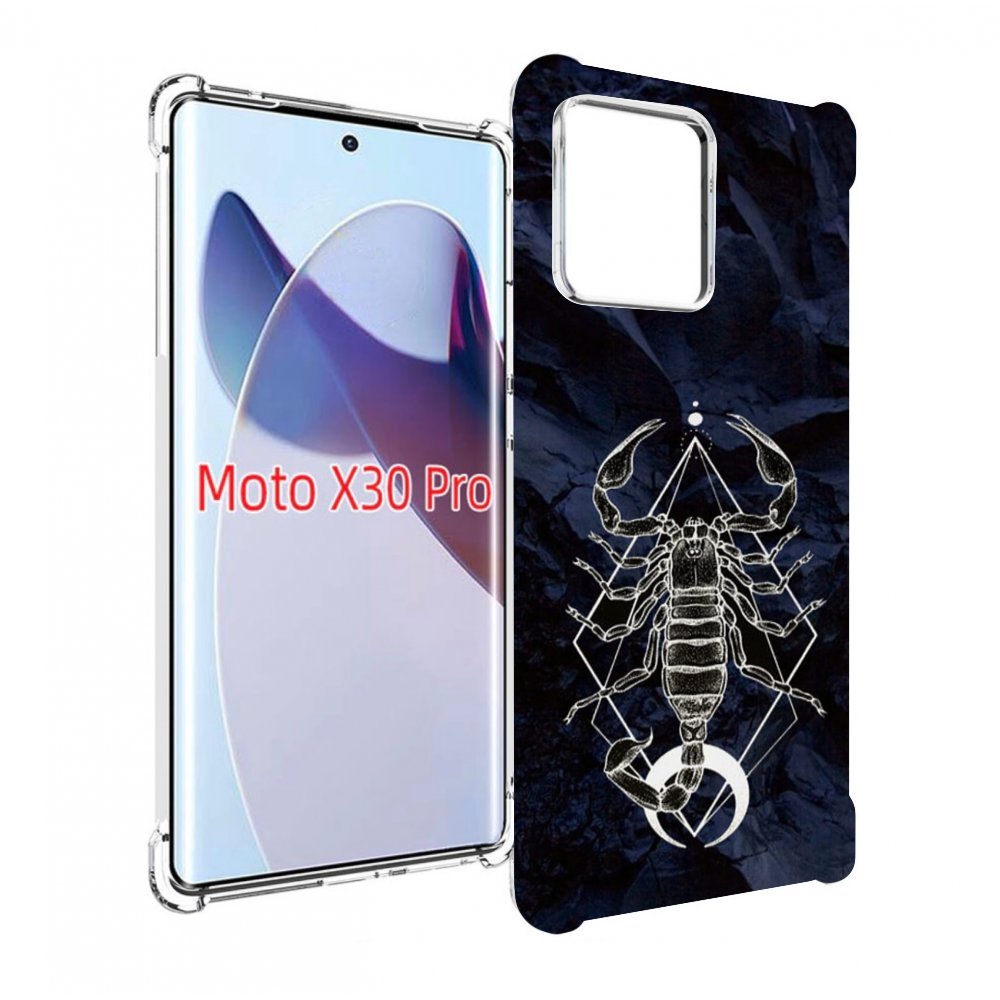 

Чехол MyPads знак зодиака скорпион 3 для Motorola Moto X30 Pro, Прозрачный, Tocco