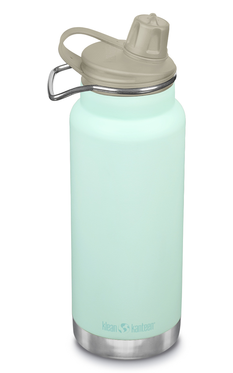 Термобутылка Klean Kanteen TKWide Chug Cap 32oz (946 мл) Blue Tint