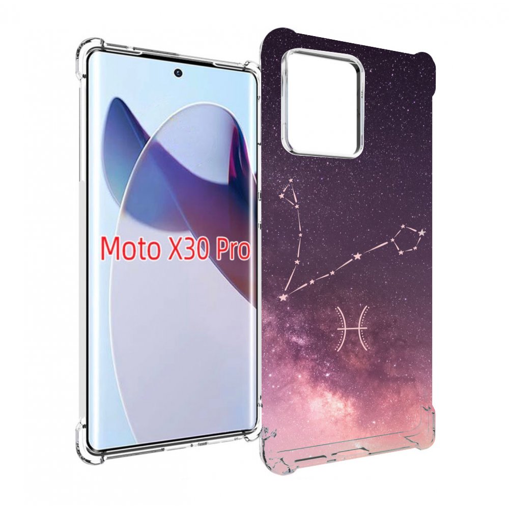 

Чехол MyPads знак зодиака рыбы 5 для Motorola Moto X30 Pro, Прозрачный, Tocco