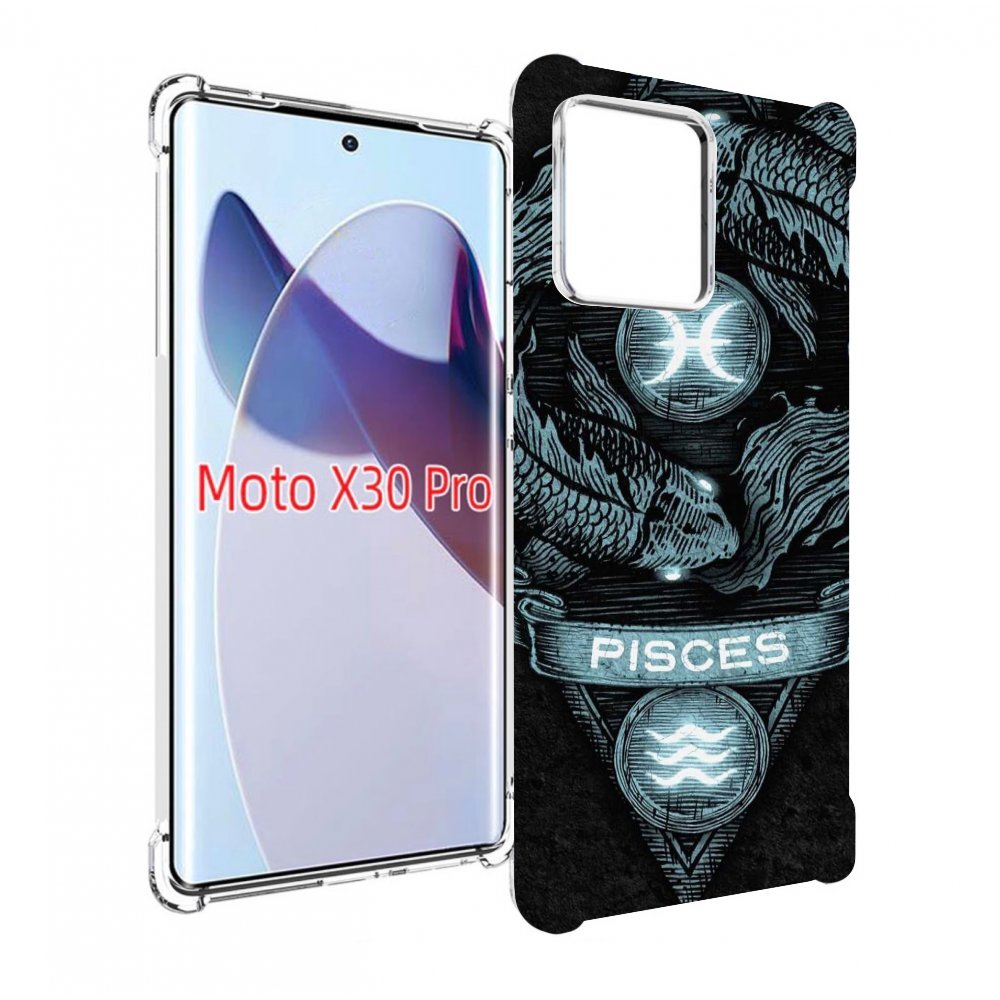 

Чехол MyPads знак зодиака рыбы 4 для Motorola Moto X30 Pro, Прозрачный, Tocco