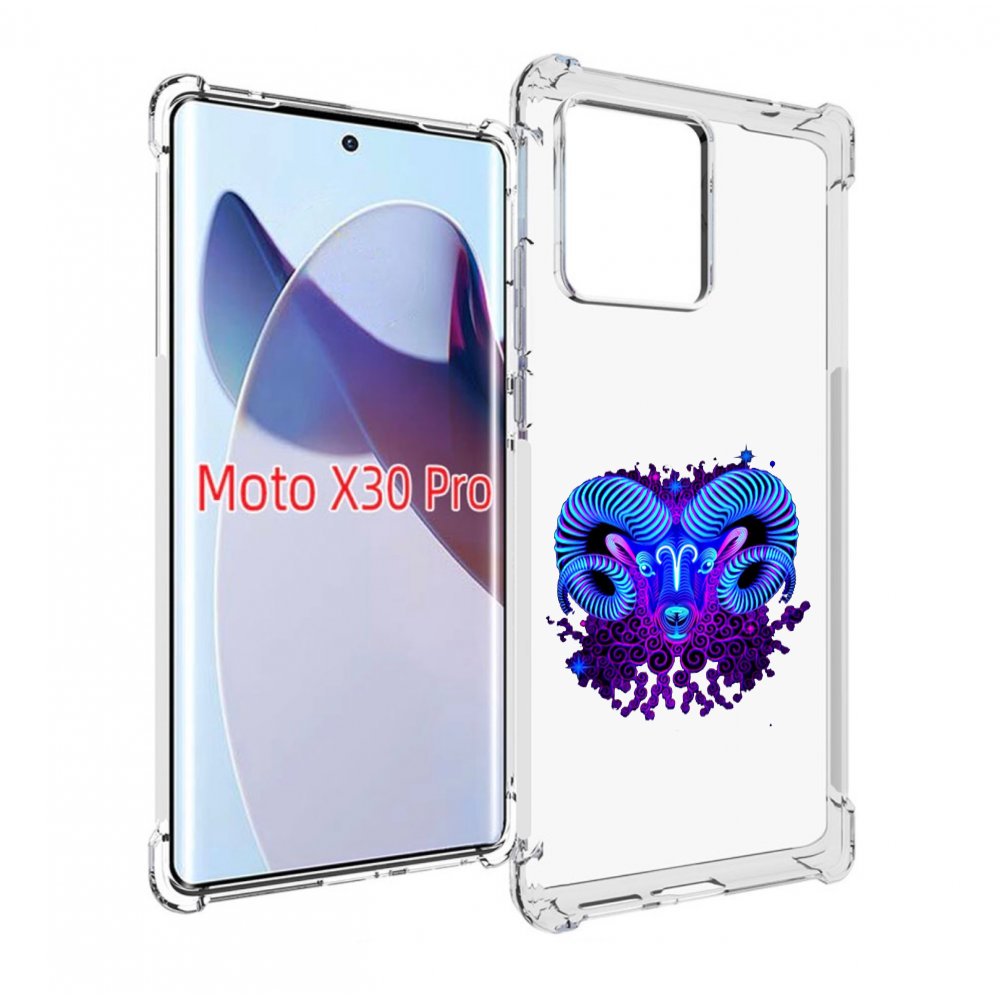 

Чехол MyPads знак зодиака овен 2 для Motorola Moto X30 Pro, Прозрачный, Tocco