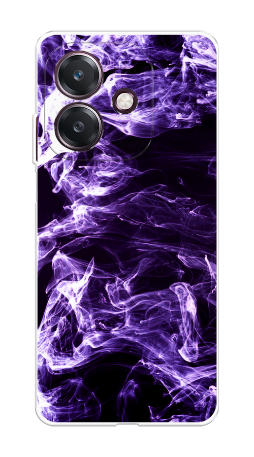 

Чехол на Oppo A3 "Фиолетовый дым", Фиолетовый;белый;черный, 2518650-1