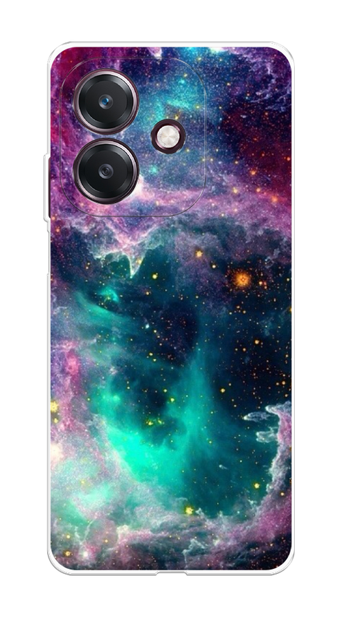 

Чехол на Oppo A3 "Звездные облака", Розовый;бежевый, 2518650-1