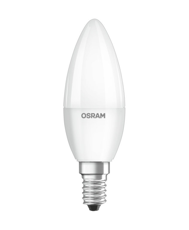 фото Набор светодиодных ламп osram led clb40 fr 5w/840 230v e14, 10 штук