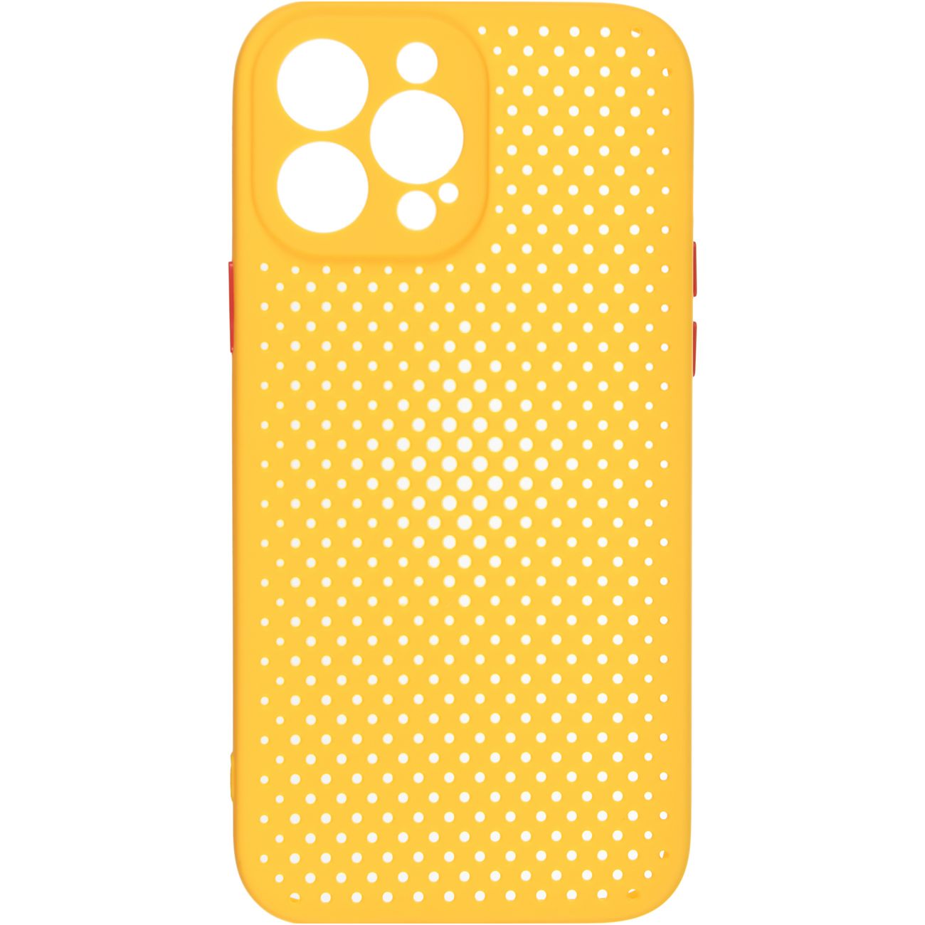 фото Чехол carmega iphone 13 pro dot yellow (car-sc-dtiph13pye)