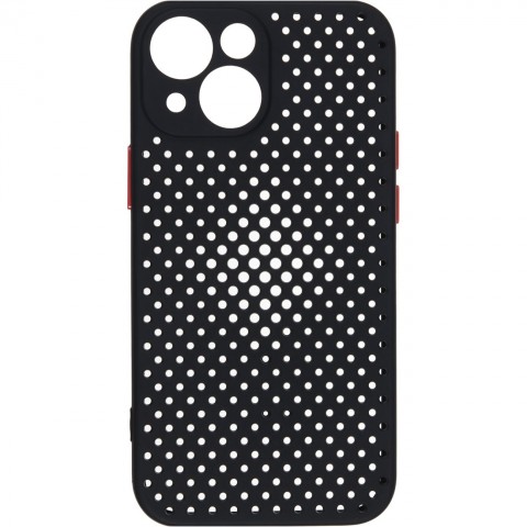 фото Чехол carmega iphone 13 mini dot black (car-sc-dtiph13mbk)