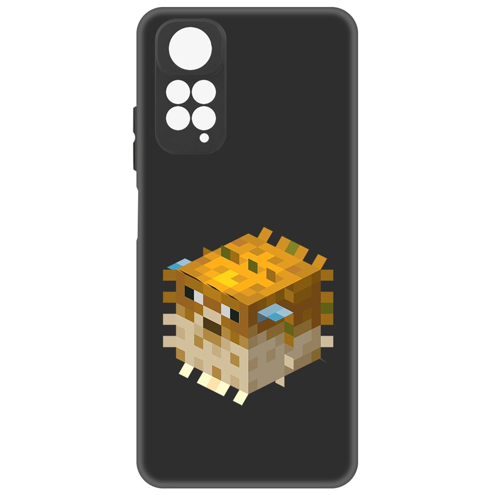 Чехол-накладка Софт Minecraft-Иглобрюх для Xiaomi Redmi Note 11