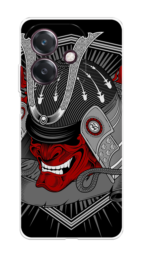 

Чехол на Oppo A3 "Красная маска самурая", Белый;красный;черный, 2518650-1