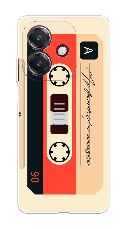 

Чехол на Oppo A3 "Бежевая кассета", Черный;красный;бежевый, 2518650-1
