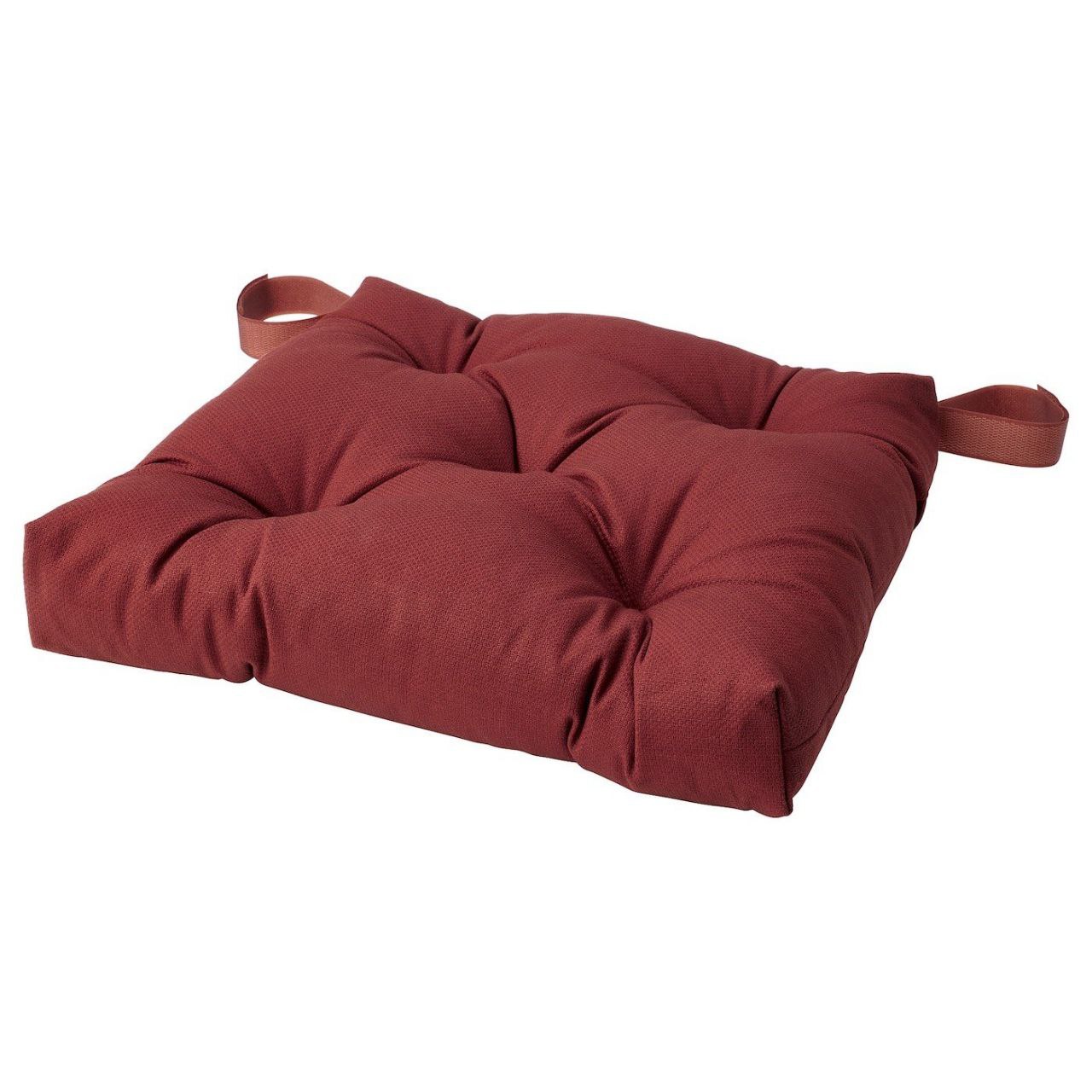 

Подушка на стул IKEA Малинда, коричнево-красный 35x38x7 см,(4ШТ), 296498237, Малинда