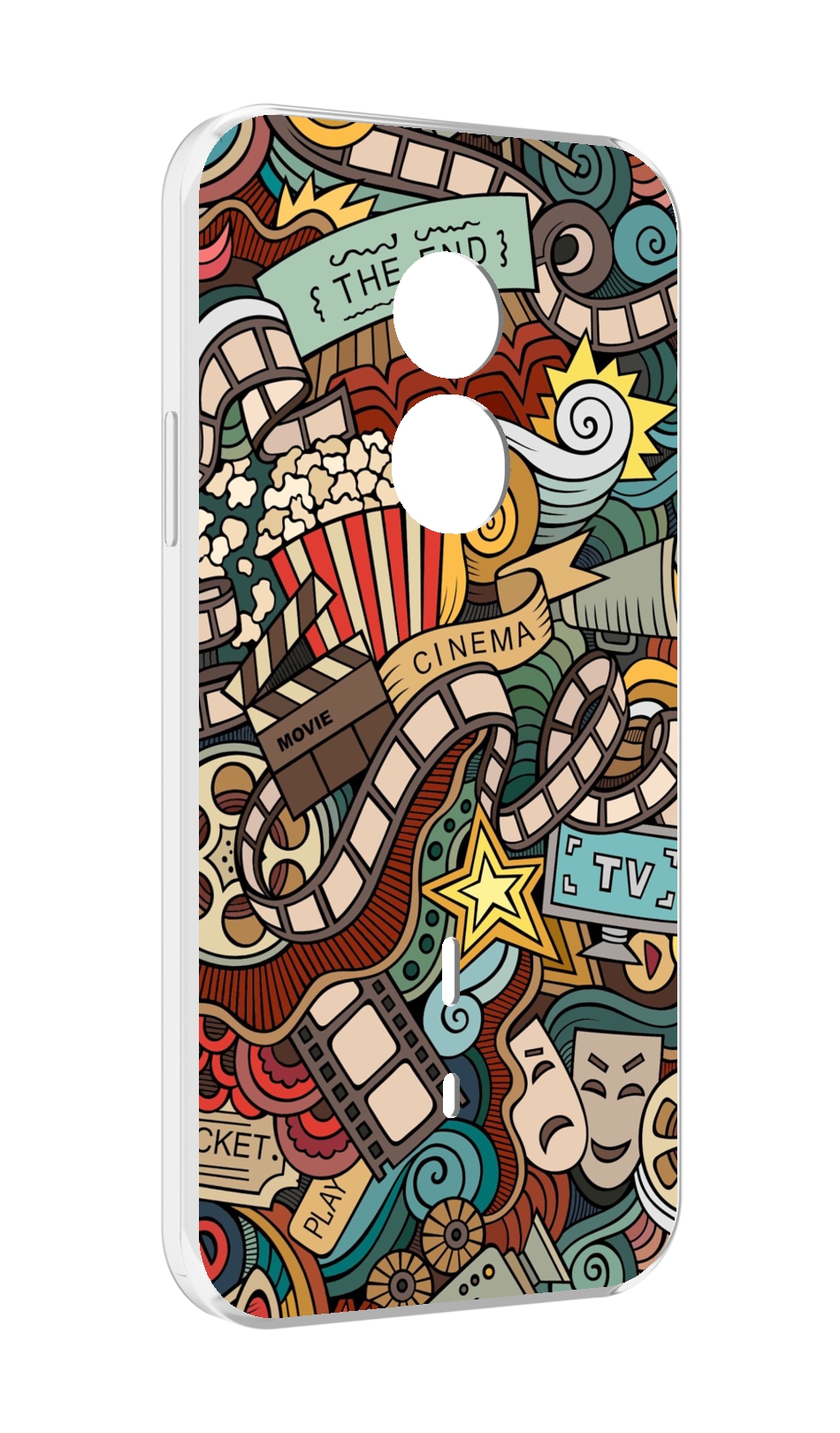 

Чехол MyPads любимое кино для Doogee S51, Прозрачный, Tocco