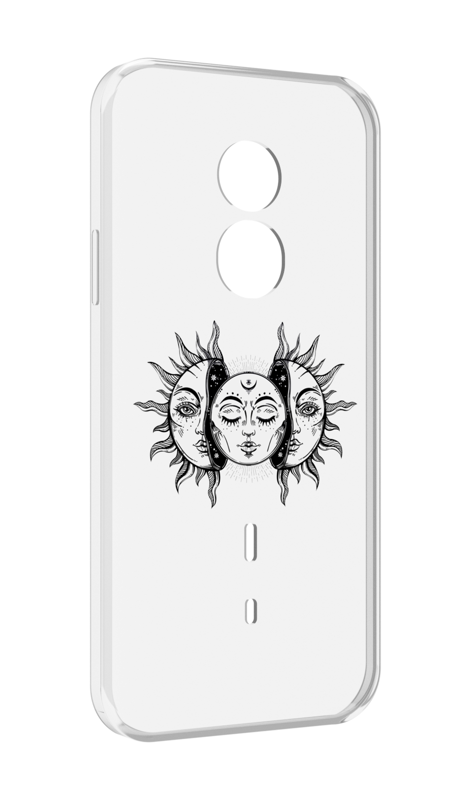 

Чехол MyPads луна-в-солнце для Doogee S51, Прозрачный, Tocco