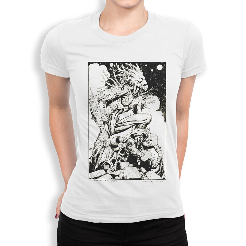 

Футболка женская Dream Shirts Енот Ракета и Грут 1000780-1 белая L, Белый, Енот Ракета и Грут 1000780-1
