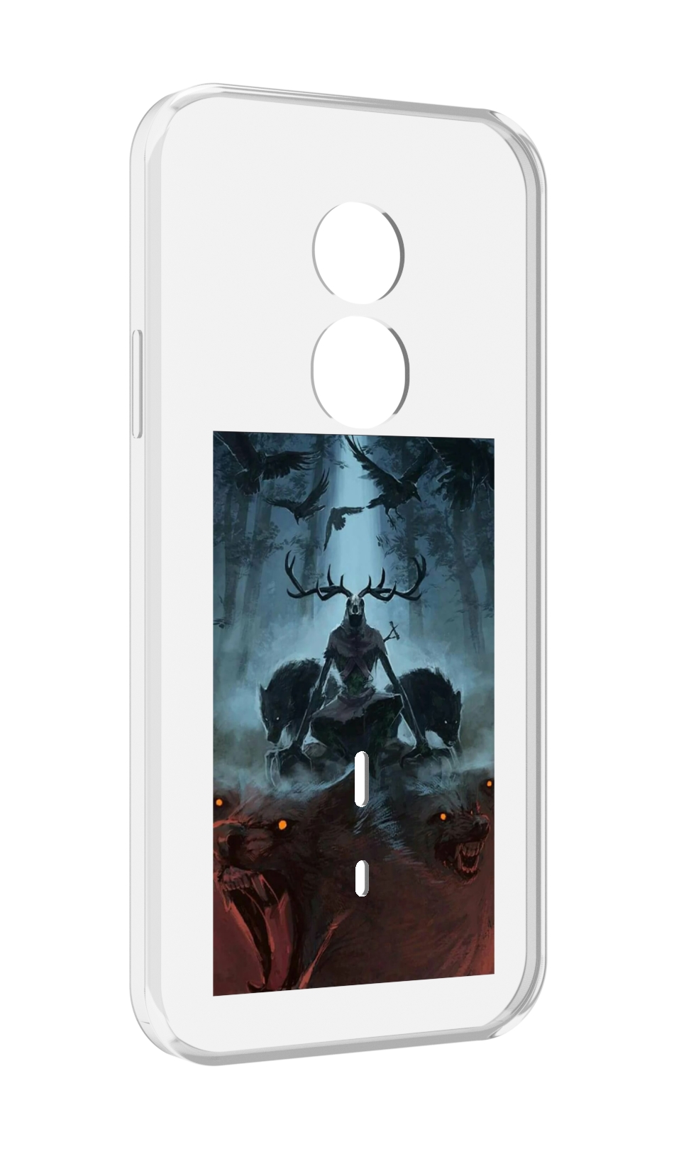 

Чехол MyPads лось демон для Doogee S51, Прозрачный, Tocco