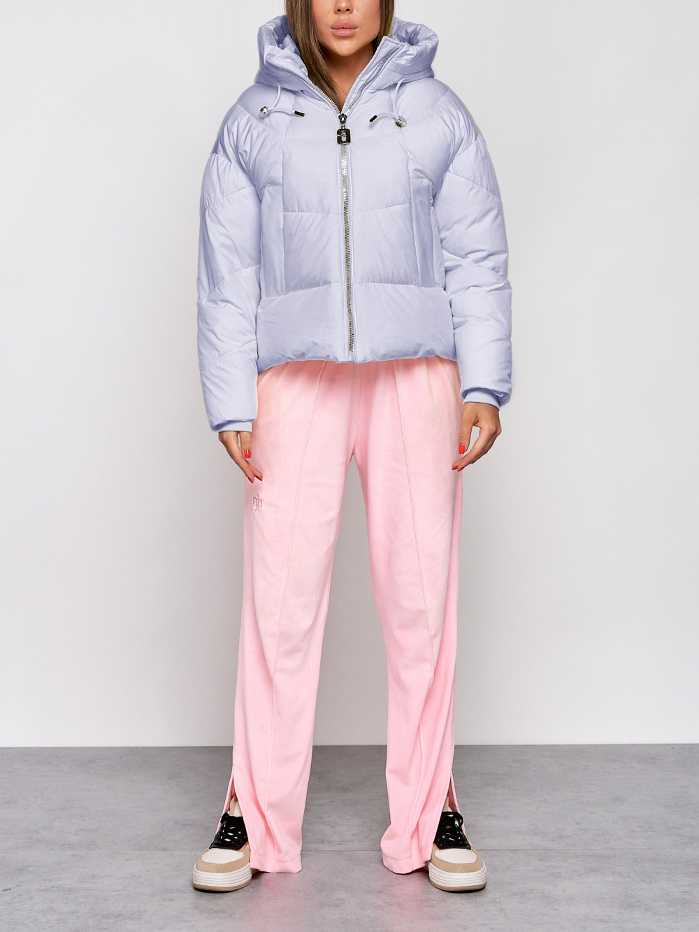 

Куртка женская AD512305 фиолетовая XXL, Фиолетовый, AD512305
