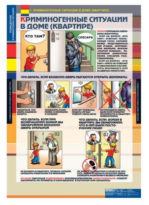 

Комплект таблиц. ОБЖ. Поведение в криминогенных ситуациях. 9 таблиц + методика