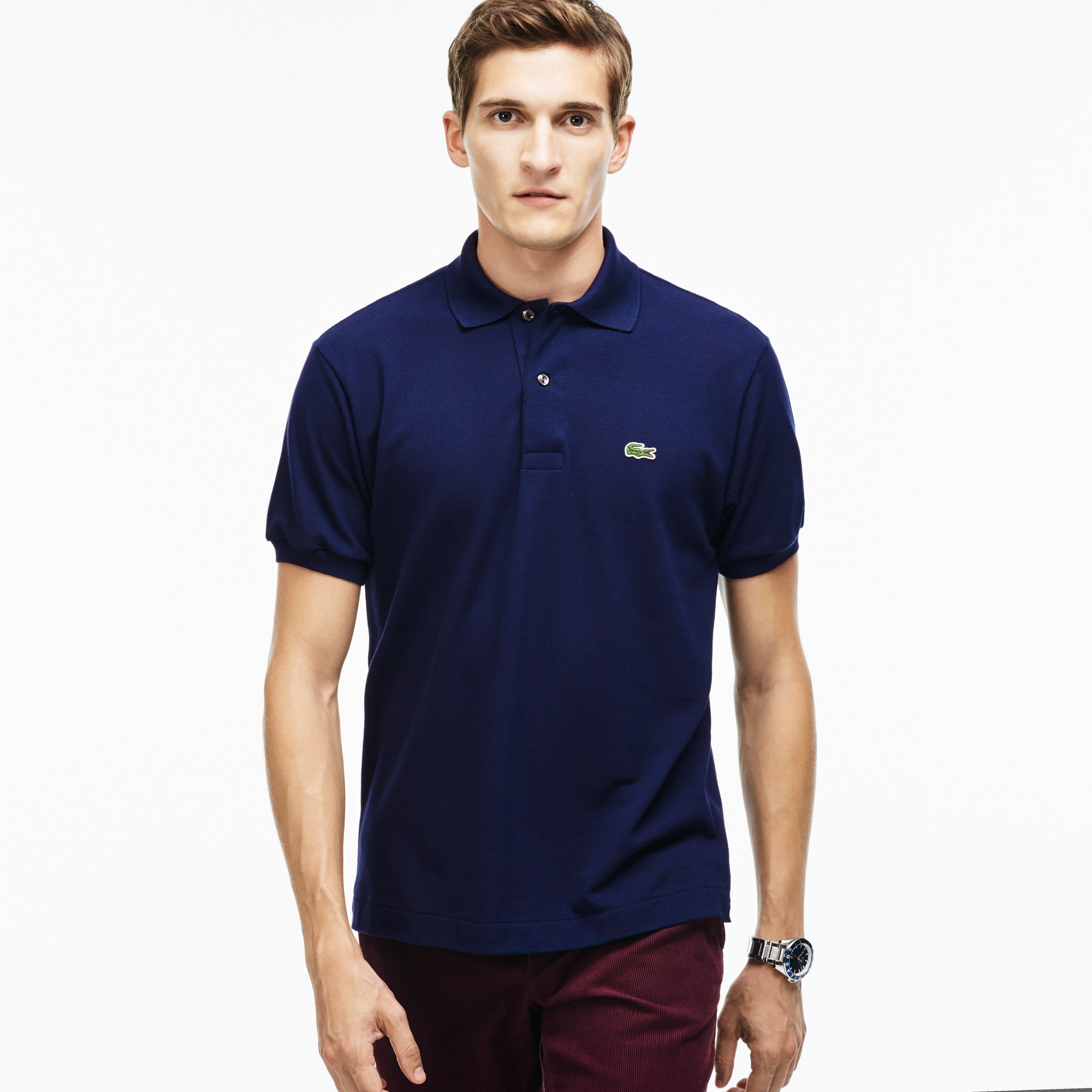 

Футболка мужская Lacoste L1212 синяя 7 UK, L1212