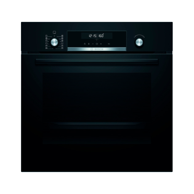 фото Встраиваемый электрический духовой шкаф bosch hbj577eb0r black